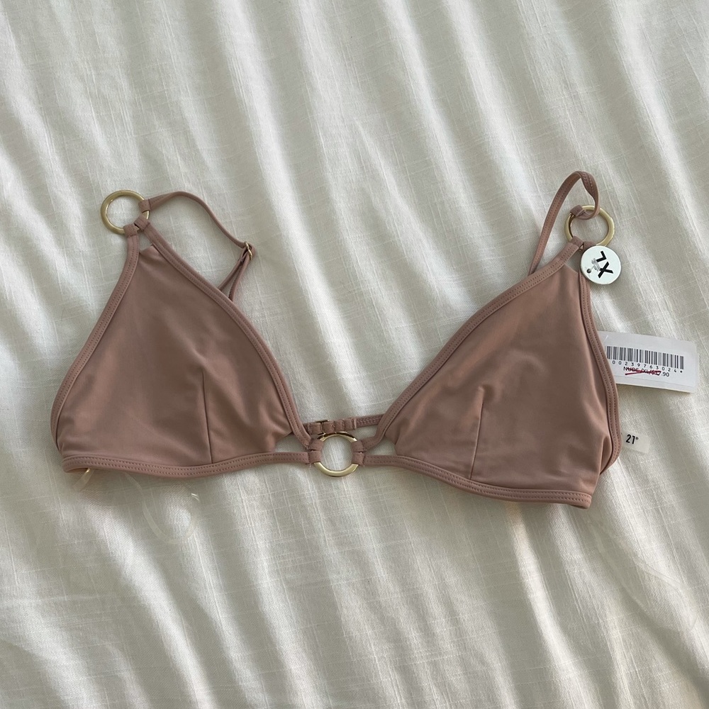 Forever 21 Mauve Pink Bathing Suit Top